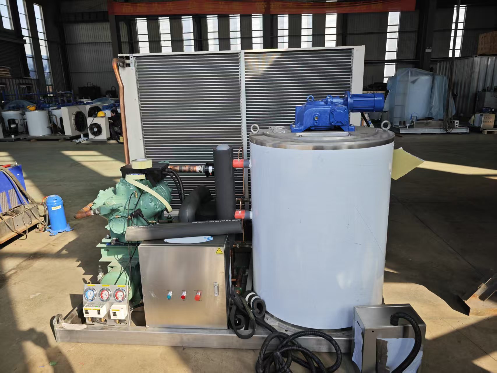 ICEZR 5-Ton Flake Ice Machine - 图片 3