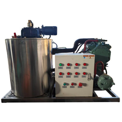 1 Ton Seawater Flake Ice Machine | Corrosion-Resistant for Marine & Fishing Vessels